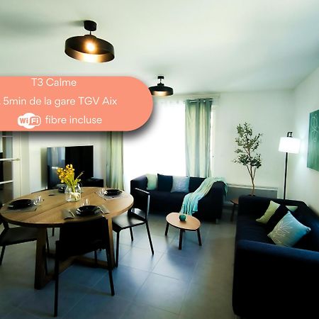 L'Instant Aixois T3 Situe A Aix La Duranne Apartamento Aix-en-Provence Exterior foto